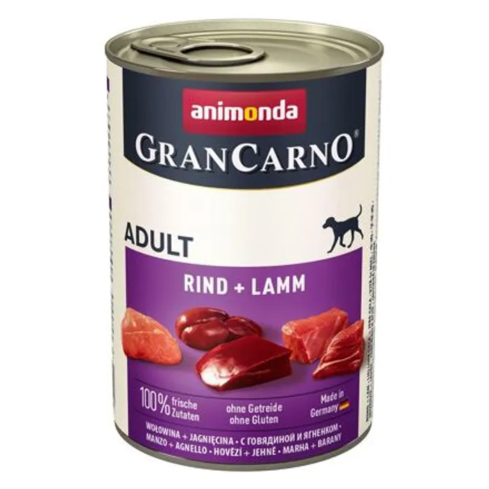 Hauptbild des Produkts GRANCARNO Adult - hovězí, jehněčí 400g