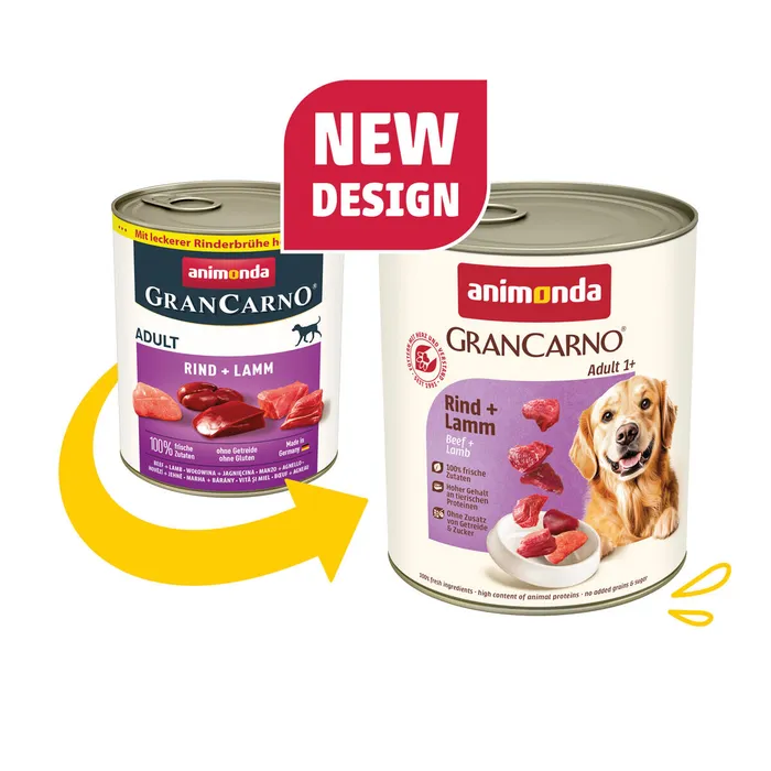 Hauptbild des Produkts GRANCARNO Adult - hovězí, jehněčí 800g