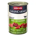 Weiteres Produktbild GRANCARNO Adult - Rind, Entenherz 400g