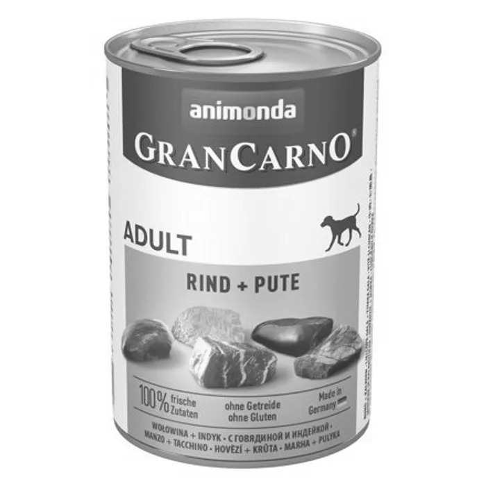 Hauptbild des Produkts GRANCARNO Adult - hovězí, krůta 400g