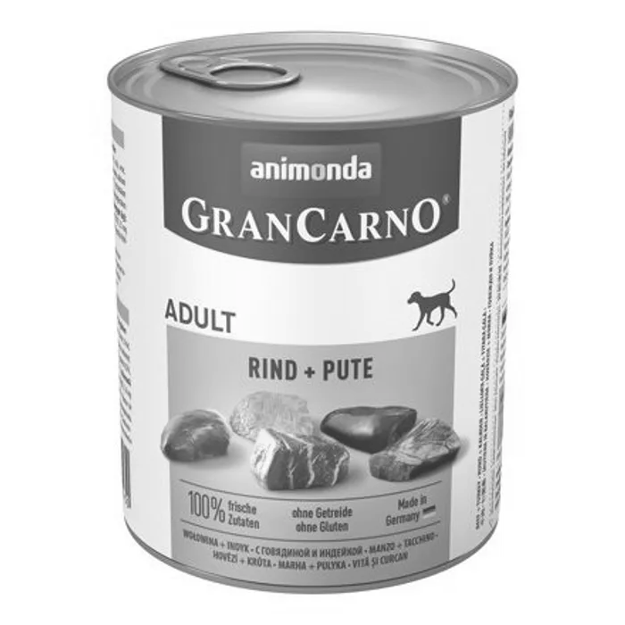 Hauptbild des Produkts GRANCARNO Adult - hovězí, krůta 800g