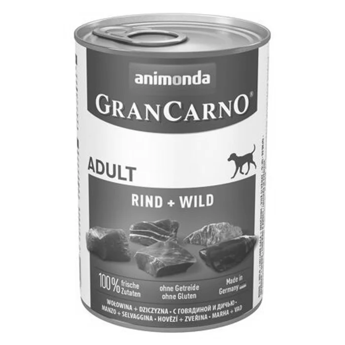 Hauptbild des Produkts GRANCARNO Adult - hovězí + zvěřina 400g