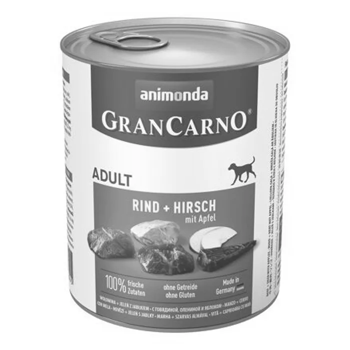 Hauptbild des Produkts GRANCARNO Adult - jelení maso + jablka 800g