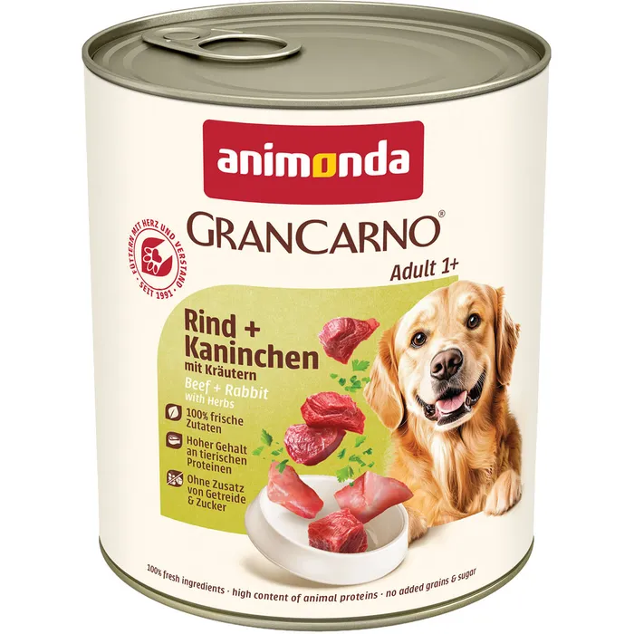 Hauptbild des Produkts GRANCARNO Adult - králík + bylinky 800g