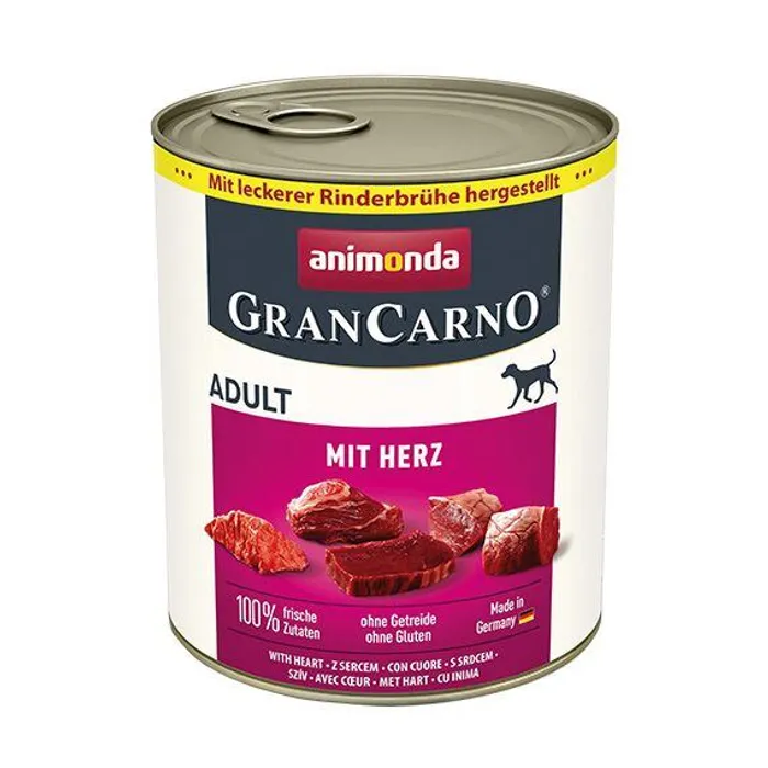 Hauptbild des Produkts GRANCARNO Adult - se srdcem 800 g