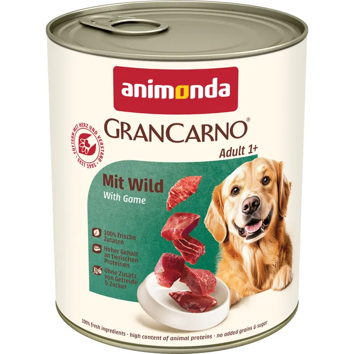 Hauptbild des Produkts GRANCARNO Adult - se zvěřinou 800 g