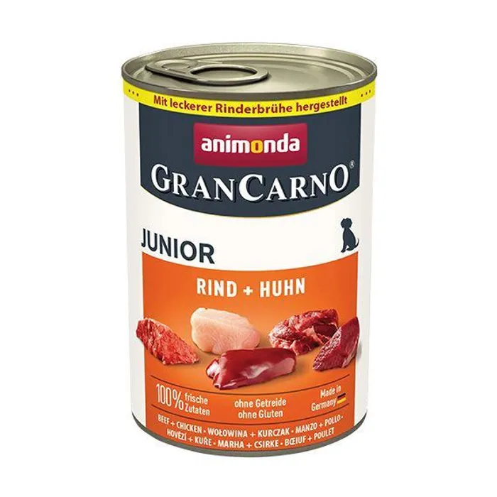 Hauptbild des Produkts GRANCARNO JUNIOR - hovězí + kuřecí 400g