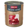 Weiteres Produktbild GRANCARNO Single Protein 800 g reines Rindfleisch, in der Dose für Hunde