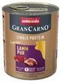 GRANCARNO Single Protein 800 g reines Lamm, in der Dose für Hunde