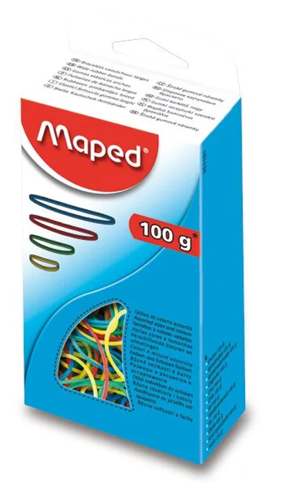 Hauptbild des Produkts Gumičky, 100 g, mix barev