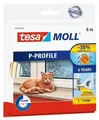 Weiteres Produktbild Gummidichtung „tesamoll® P-Profil 5390“, weiß, 9 mm x 6 m, TESA