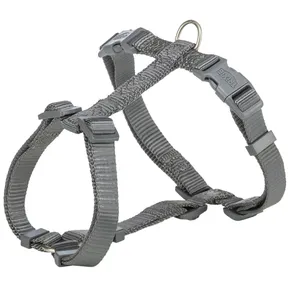 H-Geschirr PREMIUM – Graphit S-M: Brustumfang: 42–60 cm/15 mm