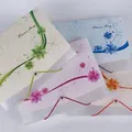 Weiteres Produktbild Harmonikkarten, A4, 12 Fächer, PP, mit Gummiband, "Flower story", verschiedene Farben
