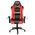 Gaming Stuhl Red Fighter C1, rot, abnehmbare Kissen