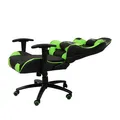 Gaming Armstuhl Red Fighter C1, grün, abnehmbare Kissen