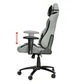 Gaming Stuhl Red Fighter C3, grau, abnehmbare Kissen