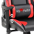 Gaming-Stuhl Red Fighter C8, schwarz, + Maus Marvo M519, PROMO, RGB-Hintergrundbeleuchtung
