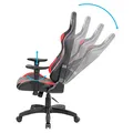 Gaming Stuhl Red Fighter C8, schwarz, abnehmbare Kissen, RGB-Beleuchtung