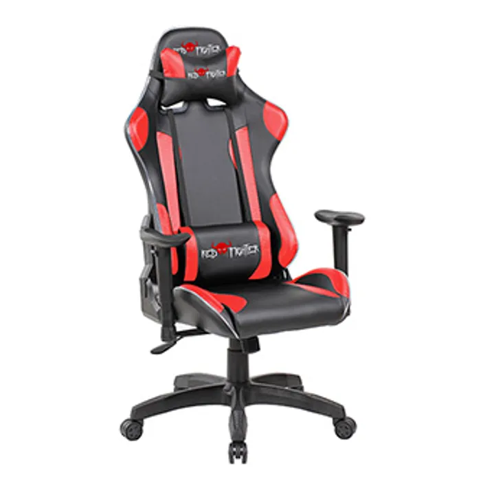 Hauptbild des Produkts Herní křeslo Red Fighter C8, černé, odnímatelné polštářky, RGB podsvícení