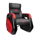 Weiteres Produktbild Gaming Sofa E-Blue AUROZA, grau-rot, festliegend