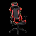 Gaming Stuhl Red Fighter C8, schwarz/rot, + Set 4in1 CM370 PROMO, RGB-Beleuchtung