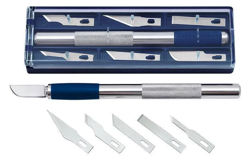 Hauptbild des Produkts Hobby nůž, 15 cm, s 6 různými čepelemi, WEDO