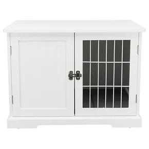 Home Kennel - Hundehütte/Bett, M: 73x53x53cm, weiß