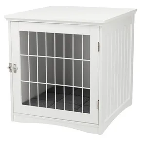 Home Kennel - Hundehütte/Bett, S: 48x51x51cm, weiß