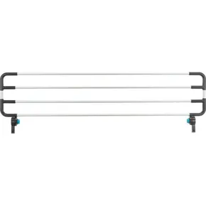 Oberes Gitter für Universalgitter #13201, 92 x 27 x 4 cm, hellgrau/silber