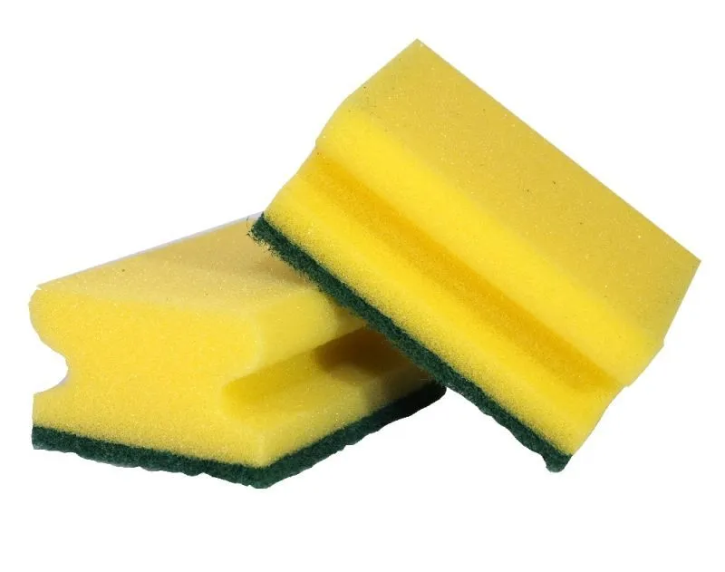 Hauptbild des Produkts Houbičky na nádobí tvarované žluté 9x6x4 cm [6 ks]