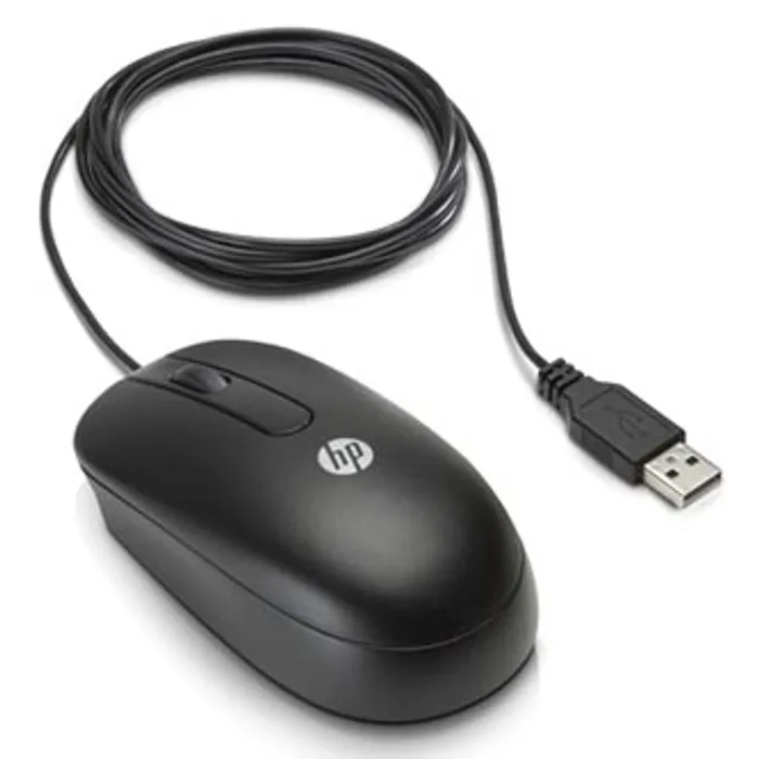 Hauptbild des Produkts HP myš USB Laser Mouse, 1000DPI, laserový, 3tl., 1 kolečko, drátová USB, černá, Microsoft