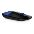 Weiteres Produktbild HP Maus Z3700 Dragonfly Blue, 1200DPI, 2.4 [GHz], optisch Blue LED, 3Tas., schnurlos, blau, 1 Stk AA, Windows 7/8/10, Mac OS 10.3