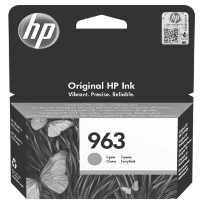 Hauptbild des Produkts HP originální ink 3JA23AE#301, HP 963, cyan, blistr, 700str., 10.77ml, HP Officejet Pro 9