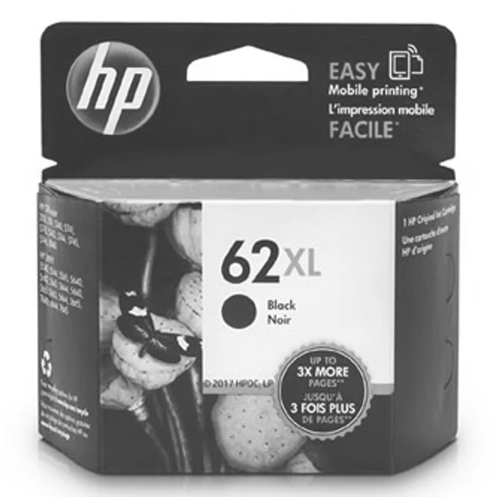 Hauptbild des Produkts HP originální ink C2P05AE, HP 62XL, black, 600str., HP Envy 5540,5541,5542,5543,5544,5546