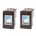 HP Originaltinte CB331EE, HP 338, Schwarz, 900 (2x450) Seiten, 2x11ml, HP 2er-Pack, C8765EE, PS