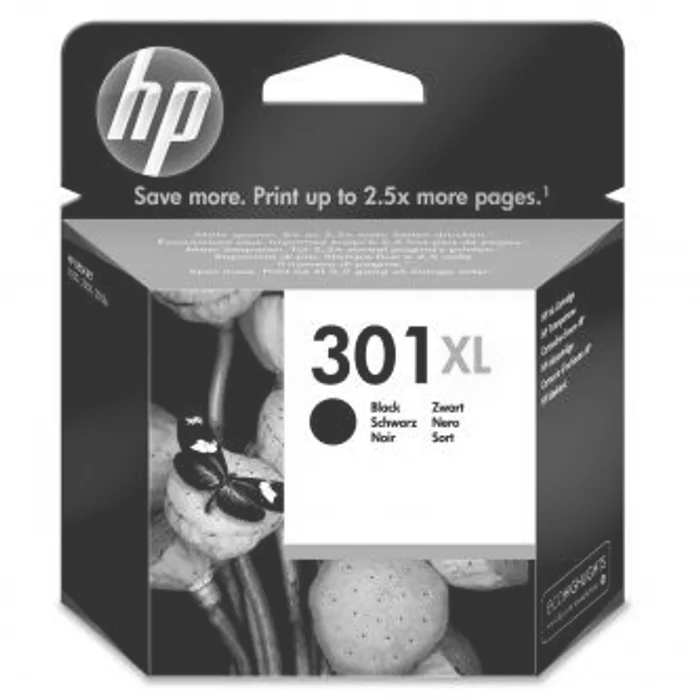 Hauptbild des Produkts HP originální ink CH563EE, HP 301XL, black, blistr, 480str., HP HP Deskjet 1000, 1050, 20
