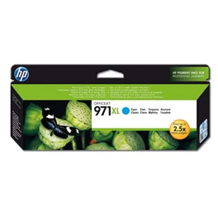 Hauptbild des Produkts HP originální ink CN626AE, cyan, 6600str., HP 971XL, HP Officejet Pro X451dn, X451dw, X47