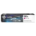 HP Original Ink J3M69A, HP 981A, magenta, 6000S, 70ml, HP PageWide Enterprise Color 556, MFP 586