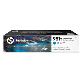 HP Original Ink L0R13A, HP 981Y, cyan, 16000S, 185ml, extra high Kapazität, HP PageWide MFP E58650, 556, Flow 586