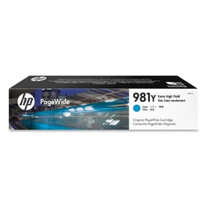 Hauptbild des Produkts HP originální ink L0R13A, HP 981Y, cyan, 16000str., 185ml, extra high capacity, HP PageWi