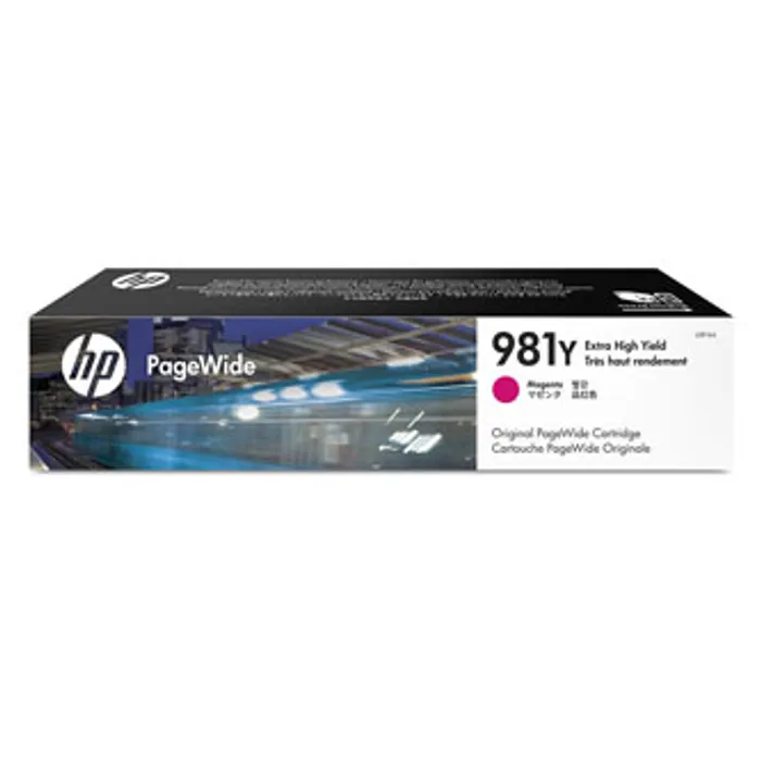Hauptbild des Produkts HP originální ink L0R14A, HP 981Y, magenta, 16000str., 185ml, extra high capacity, HP Pag