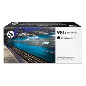 HP Original Ink L0R16A, HP 981Y, black, 20000S, 343.5ml, extra high Kapazität, HP PageWide MFP E58650, 556, Flow 586