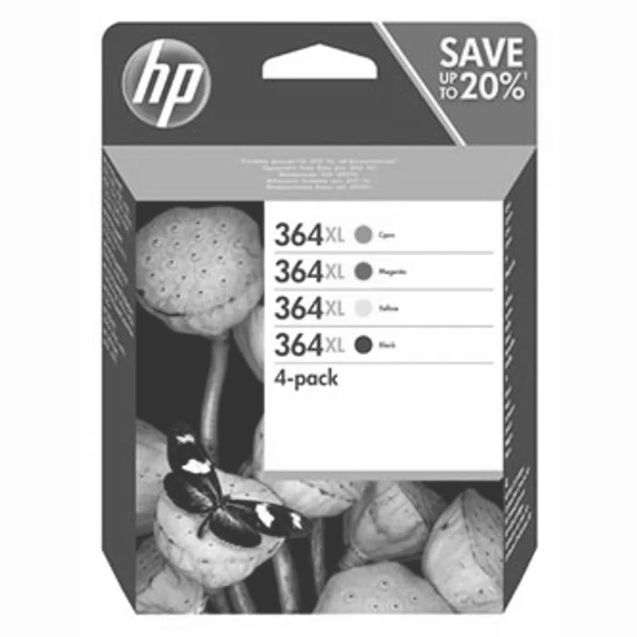 Hauptbild des Produkts HP originální ink N9J74AE, HP 364XL Combo pack, CMYK, blistr, HP Photosmart C5393, Plus B
