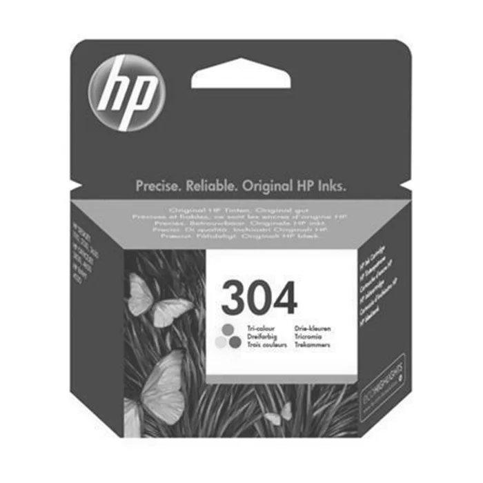 Hauptbild des Produkts HP originální ink N9K05AE, HP 304, Tri-color, 100str., HP DeskJet 2620,2630,2632,2633,372