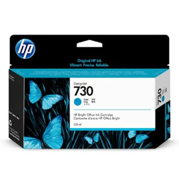 Hauptbild des Produkts HP originální ink P2V62A, HP 730, cyan, 130ml, HP HP DesignJet T1700 Printer series