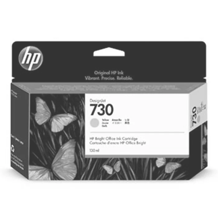 Hauptbild des Produkts HP originální ink P2V64A, HP 730, yellow, 130ml, HP HP DESIGNJET T1600 SERIES,1700 SERIES