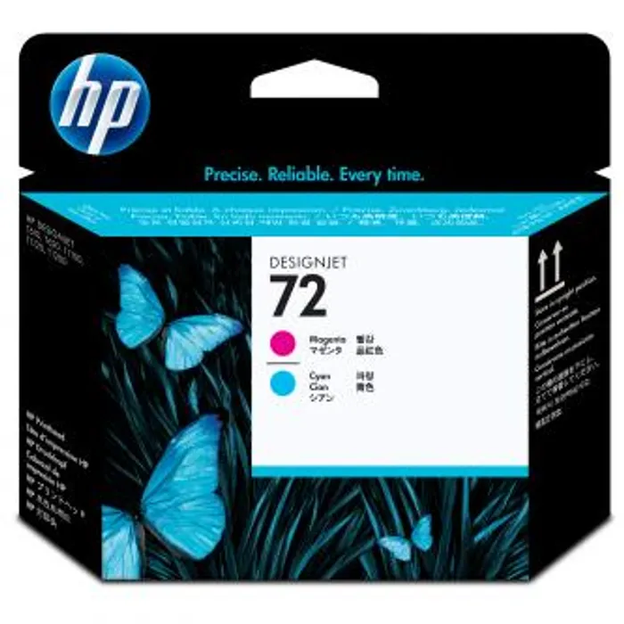 Hauptbild des Produkts HP originální tisková hlava C9383A, HP 72, magenta/cyan, HP Designjet T1100, T770