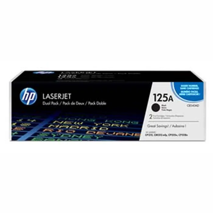 Hauptbild des Produkts HP originální toner CB540AD, black, 2200str., HP 125A, HP Color LaserJet CP1215, 1515, 15