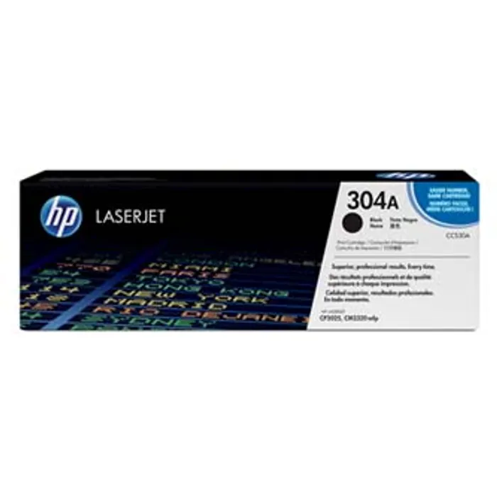 Hauptbild des Produkts HP originální toner CC530A, black, 3500str., HP 304A, HP Color LaserJet CP2025, CM2320, O