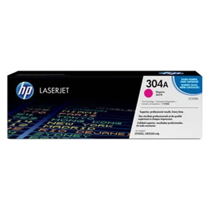 Hauptbild des Produkts HP originální toner CC533A, magenta, 2800str., HP 304A, HP Color LaserJet CP2025, CM2320,